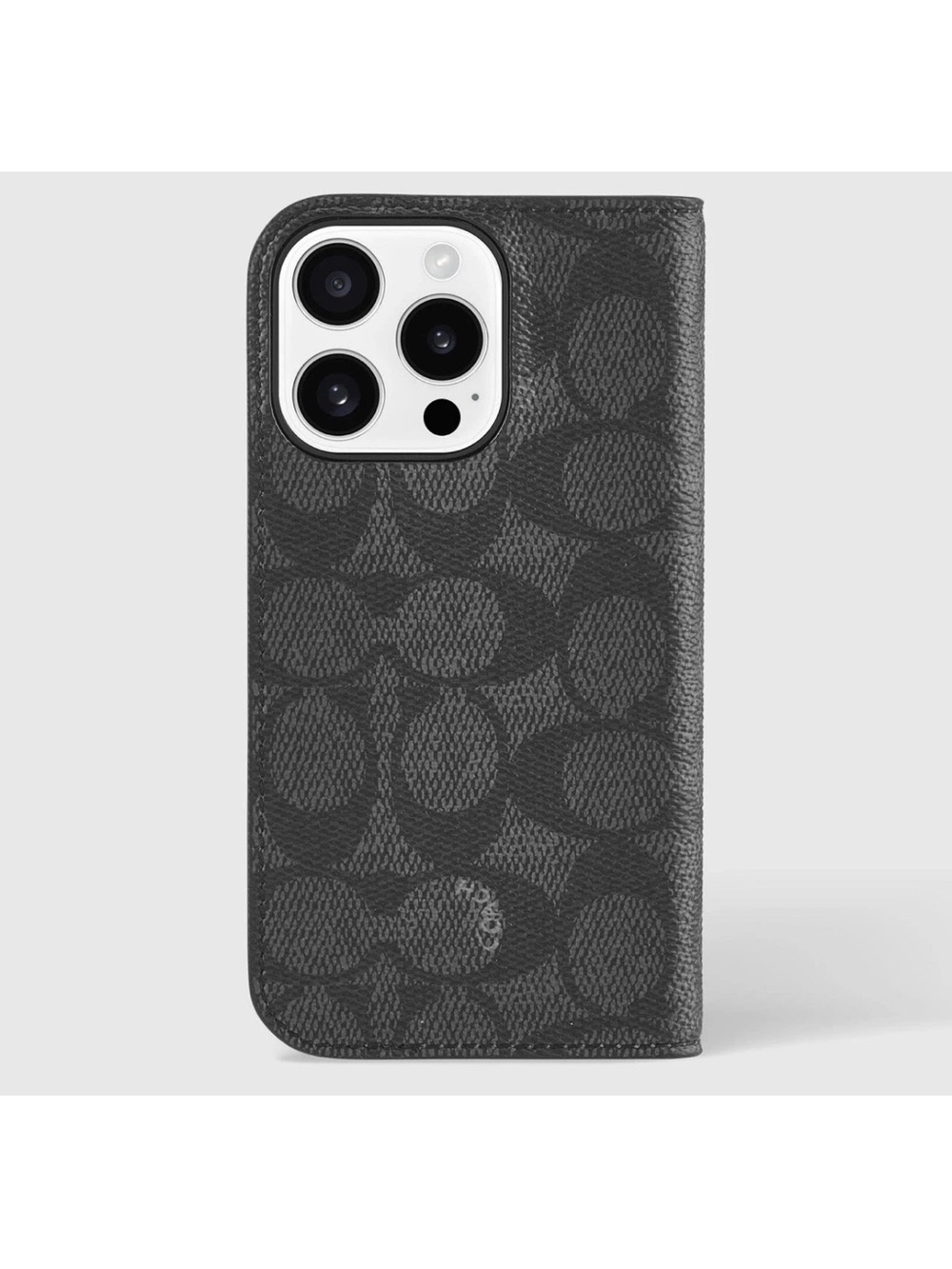 Coach Folio Wallet Case Black iPhone 16 PRO 2024